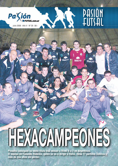 Pasi�n Futsal, July 2008