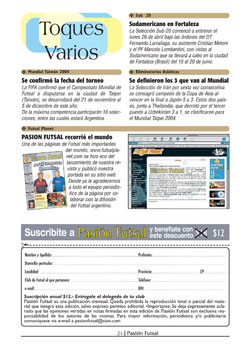 Pasion Futsal say thanks to Futsalplanet!