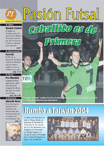 Pasion Futsal, November 2004