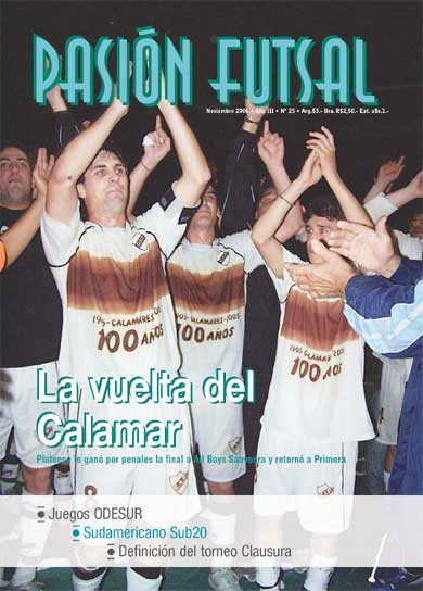 Pasi�n Futsal, November 2006