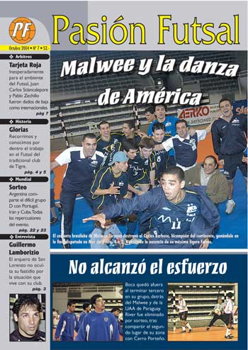 Pasion Futsal, October 2004