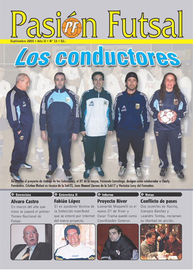 Pasión Futsal, September 2005