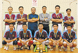 Champions Persibu (Photo courtesy: Bru Direct)