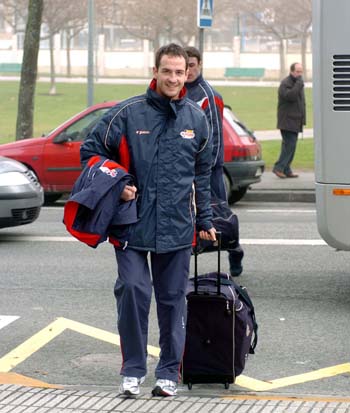 Alvaro is arrived! (Photo courtesy: LNFS)