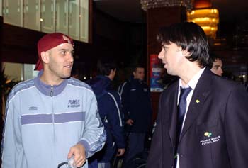 Brazilian stars: Seco and Simi (Photo courtesy: LNFS)