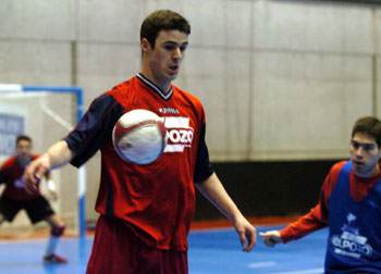 Joel is training (Photo courtesy: LNFS)