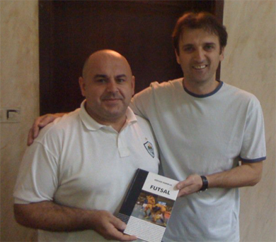 Dzevad *Piga* Habibija with Pablo Prieto