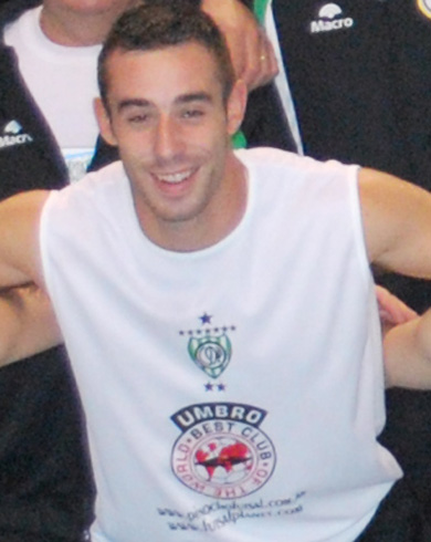 Pinocho, what a shirt! (Photo courtesy: Sebastian Larocca - Pasion Futsal)