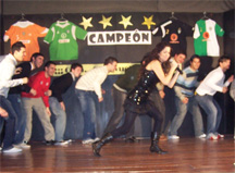 The Pinocho show in action!! (Photo courtesy: Pasion Futsal Magazine) 