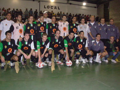 Club Social y Deportivo Pinocho, the invincible one. Here celebrating the Apertura 2007 title (Photo courtesy: Pasion Futsal)