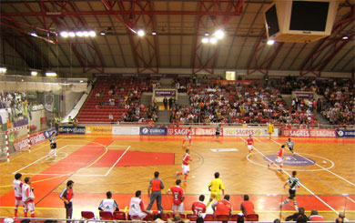 Sporting managing the ball (Photo courtesy: Nuno Silva)