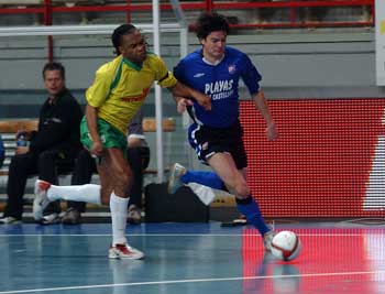 Euler vs Boumann (Photo courtesy: E. Serrano/LNFS)