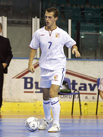 Radek Polasek, revelation player of the year (Photo courtesy: Ian Tauber - Futsal Magazine)