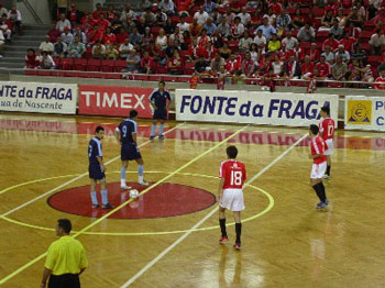 Benfica vs Funda��o Jorge Antunes (Photo courtesy: www.futsal.com.pt)