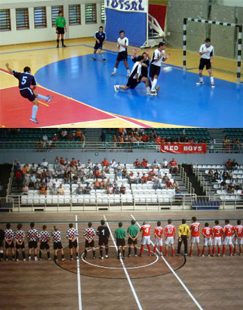 UTAD - Fundacao Jorge Antunes and Boavista-Freixieiro (Photo courtesy: www.futsalportugal.net and www.futsal.com.pt)