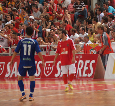 Ricardinho and Caio Japa (Photo courtesy: SL Benfica)