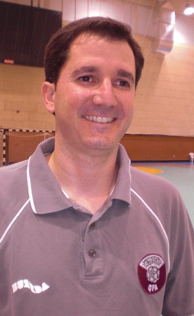 Luis Barbosa, physical trainer (Photo courtesy: QFA)