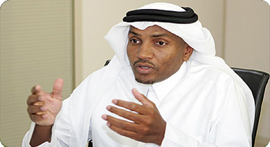 Futsal Committee President Mohammad Mubarak Al-Mohannadi (Photo courtesy: QFA)