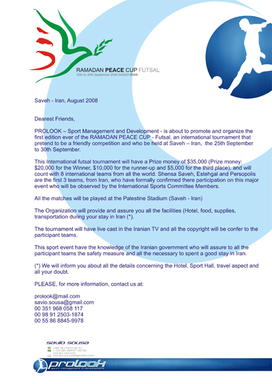 Ramadan Peace Cup 2008