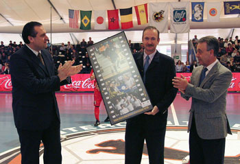 Ramon Blanco with Santiago Marquez (Photo courtesy: http://www.lnfs.es