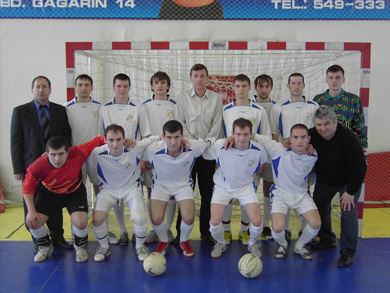 Rapid Chisinau, runner up (Photo courtesy: Futsal Moldova)