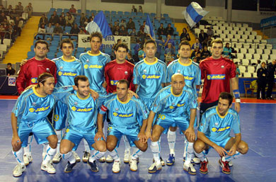 Azkar Lugo, easy victory (Photo courtesy: LNFS Aphoto Spain)