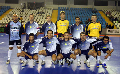 Konjarnik had no luck, also missing a penalty with Ramic (Photo courtesy: LNFS Aphoto Spain)