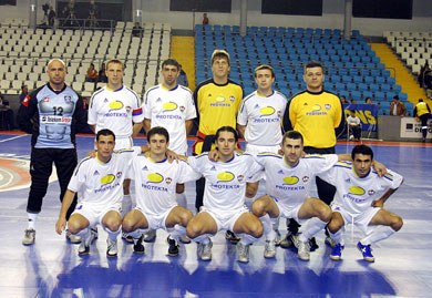 Konjarnik Beograd played an impressive match! (Photo courtesy: LNFS Aphoto Spain)