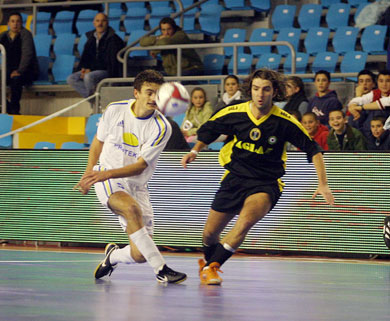 Lalic vs Bresciani (Photo courtesy: LNFS Aphoto Spain)