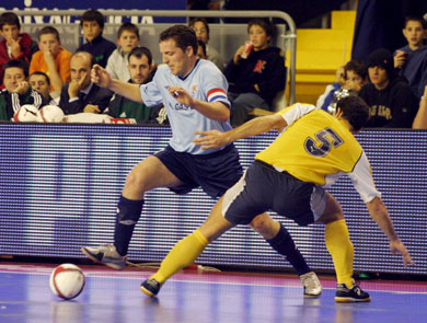 Osibov vs Mostrios (Photo courtesy: LNFS Aphoto Spain)