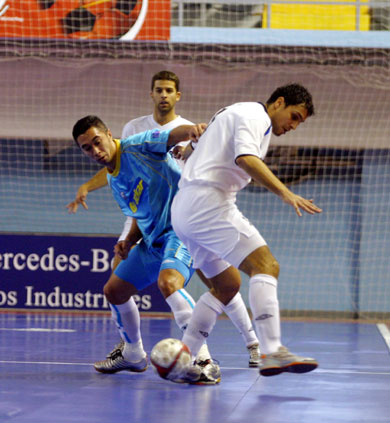 Botic vs Paulinho (Photo courtesy: LNFS Aphoto Spain)