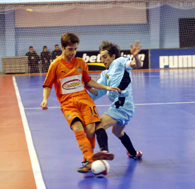 Ricardo vs Garcias (Photo courtesy: LNFS Aphoto Spain)