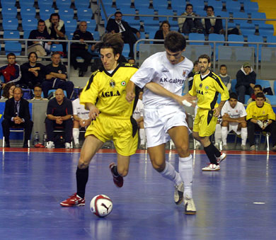 Garcias vs Banic (Photo courtesy: LNFS Aphoto Spain)