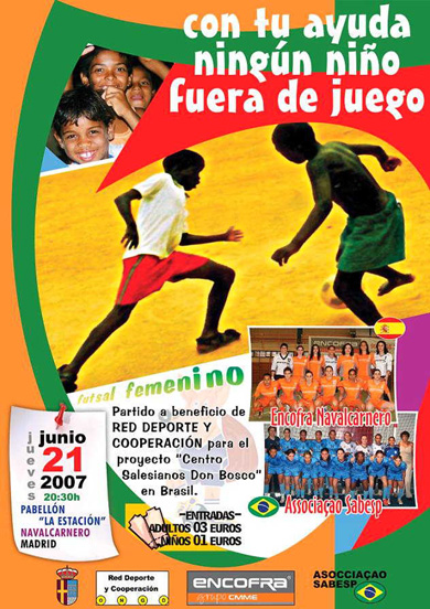 Con tu ayuda ningun niño fuera de juego!