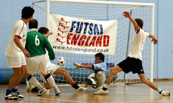During a match (Photo courtesy: http://www.futsalengland.co.uk)
