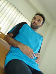 Reza Heidarian (Photo courtesy: Mahdiar Ghaffari - Futsal Navi)