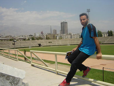 Reza Heidarian (Photo courtesy: Mahdiar Ghaffari - Futsal Navi)