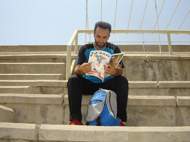 Reza Heidarian (Photo courtesy: Mahdiar Ghaffari - Futsal Navi)