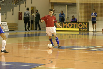 Roman Mares: the Dina Moscow talent is back in the Czech team (Photo courtesy: Jan Tauber - Futsal Magazine)