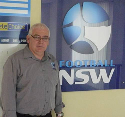 Robert Varela. Australian National team assistant coach (Photo courtesy: NSW)