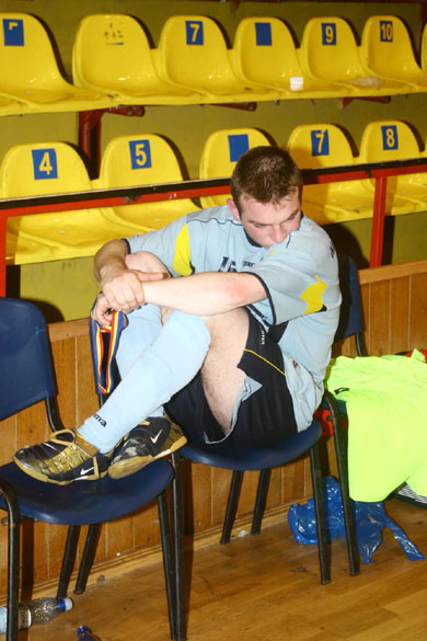 Laszlo Szocs can't avoid to show his disappointment (Photo courtesy: Cristi Vornicu)