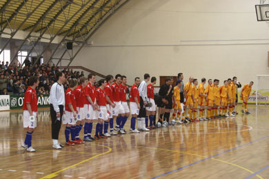 The first match will end with an unusual 7-7! (Photo courtesy: Udvarhelyi Hirado)