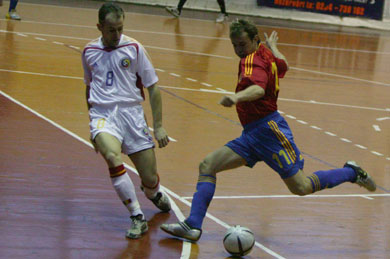 Marcelo vs Tomescu (Photo courtesy: Dan Marinescu - Jurnalul National)