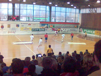 During the match (Photo courtesy: Sava Cristian-Andrei)