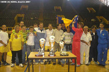 Bosnia-Herzegovina won the Romani Futsal world championship (Photo courtesy: MNK AS ROMA , Zagreb)
