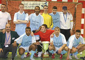 The Winners: Roubaix Futsal (Photo courtesy: www.fff.fr)
