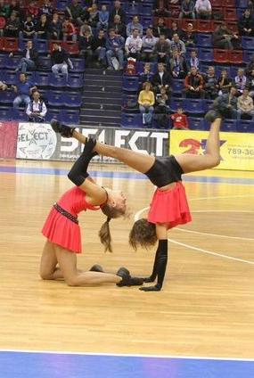 The CSKA dancing team in action... (Photo courtesy: CSKA)