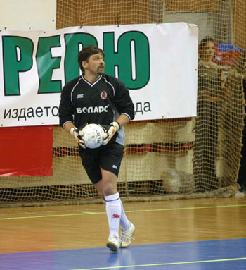 Alexander Voronin, CSKA*s goalkeeper (Photo courtesy: CSKA Moscow)