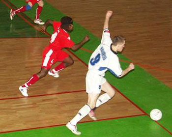 Naumov vs Edu (Photo courtesy: Superleague)