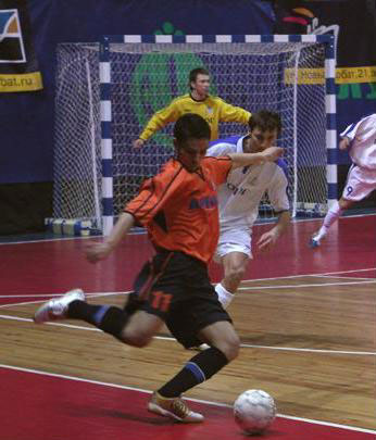 Daniel Mendes, Brazilian player of Arbat Moscow (Photo courtesy: Superleague)